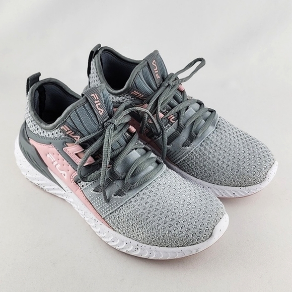 FILA Women's Memory Ultra Realmspeed 20 Energized Running Sneaker Pink Grey Sz 6 - Picture 3 of 15